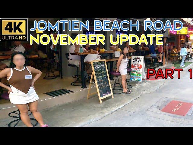 Jomtien Beach November Update   Soi 2 3 4 5 7 Rompho   Part 1   2024 Pattaya Thailand