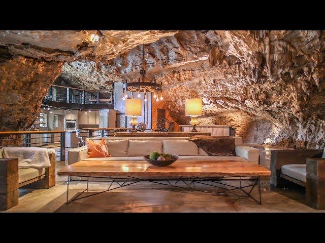 Cave + Luxury?! -- The Most UNIQUE Vacation Rental Ever  |  Beckham Creek Cave Lodge