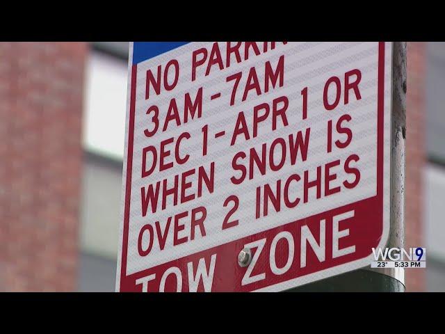 Chicago's winter parking ban takes effect Dec. 1. Some residents caught off guard