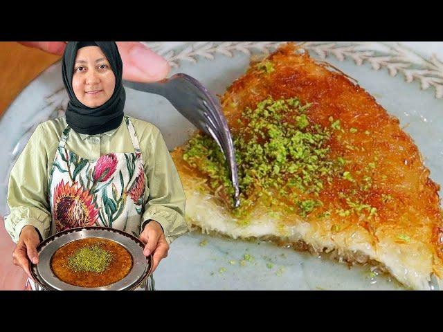 The Perfect Kunafa Recipe With All Details - Turkish KUNEFE