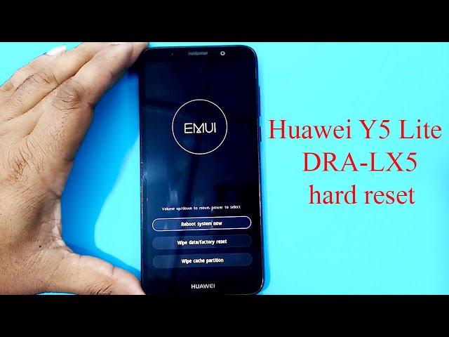 Huawei Y5 Lite DRA-LX5 hard reset/Pattern Lock