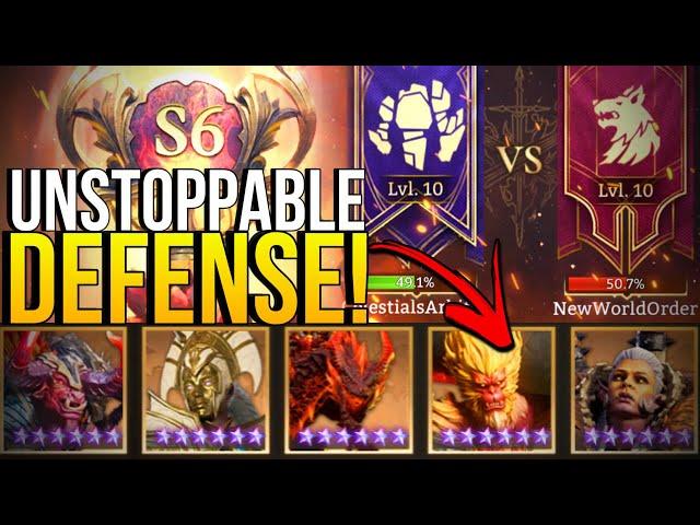 My New Unstoppable Defense!️GvG Gameplay | Watcher of Realms