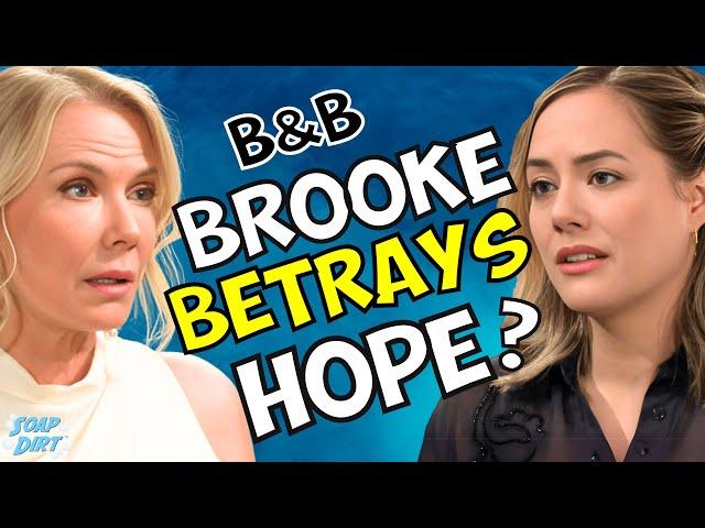 Bold and Beautiful: Brooke Betrays Hope – Why New CEO Flips Back to Forresters? #boldandbeautiful