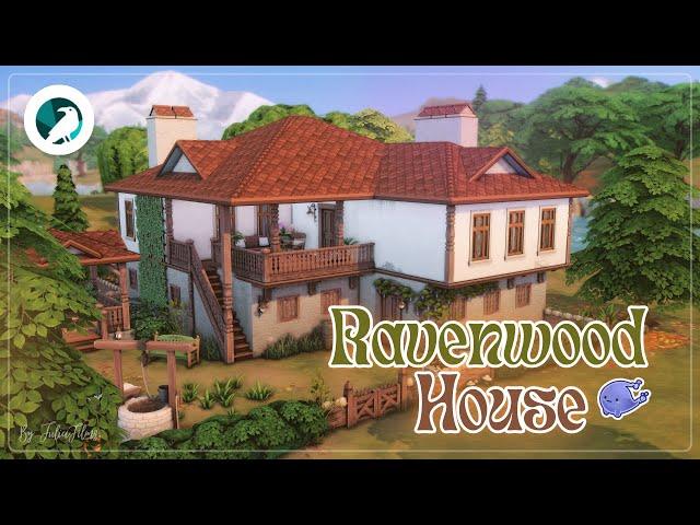 Дом в Вранбурге│Строительство│Ravenwood House│SpeedBuild│NO CC [The Sims 4]