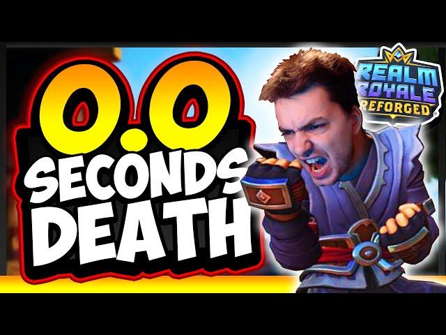 *SOLO VS TRIOS* - 0.0 Seconds DEATH | Realm Royale Reforged