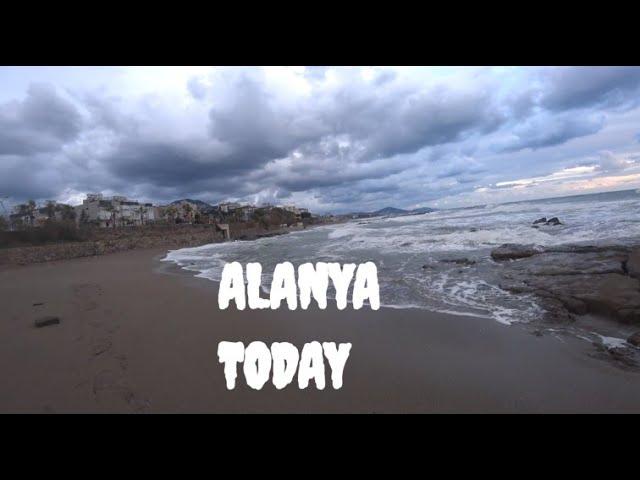  ALANYA Погода и море сегодня 28 января 2021 Алания Турция