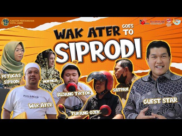 WAK ATER GOES TO SIPRODI