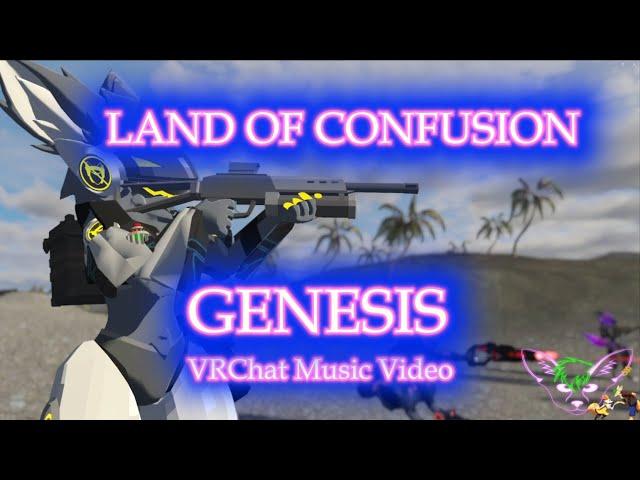 Land of confusion VRChat music video set in the Protogen/Rexouium war