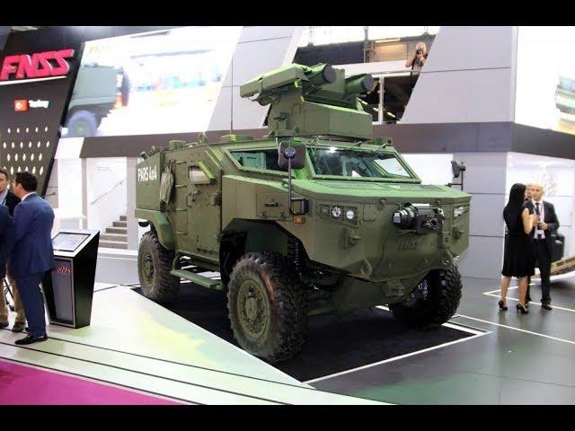 Turkey FNSS Unveiled New PARS 4×4 Anti Tank Vehicle