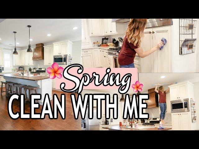 CLEAN THE HOUSE WITH ME 2019 | SPRING CLEANING | DEEP CLEAN KITCHEN