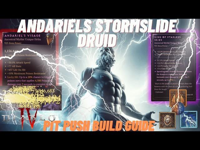 Conquer Your Foes With The Stormslide Druid Build In Diablo 4 - Season 5 Guide To Dominate The Pit!