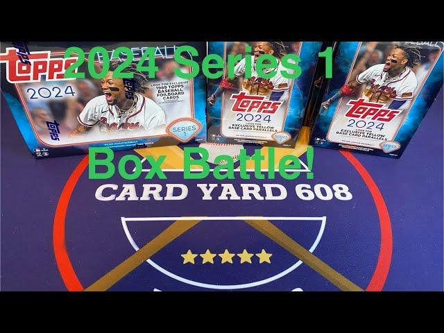 2024 Topps Series 1 - Box Battle! 1 Target mega box versus 4 Hangers. Decent rip