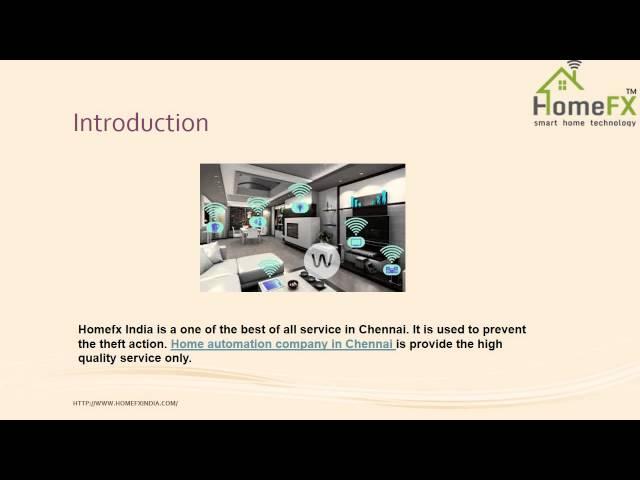 Best Home Automation Company in Chennai | Homefx India