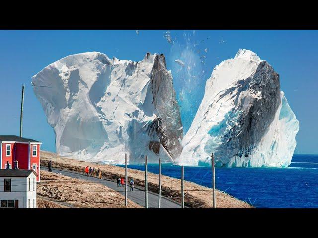 30 Monster Glacier Collapses Caught On Camera