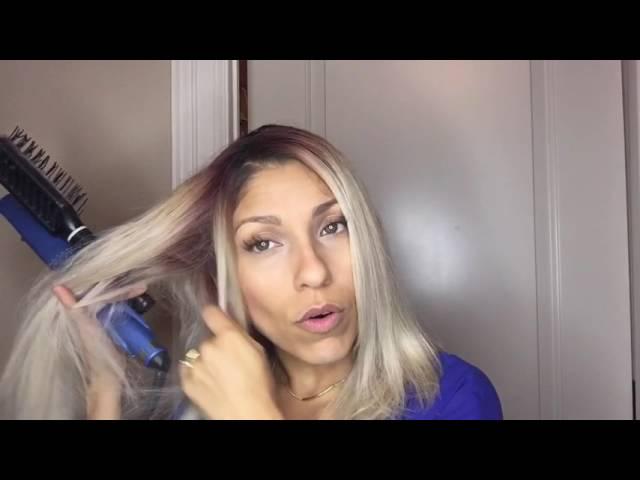 How to Flat iron without losing volume