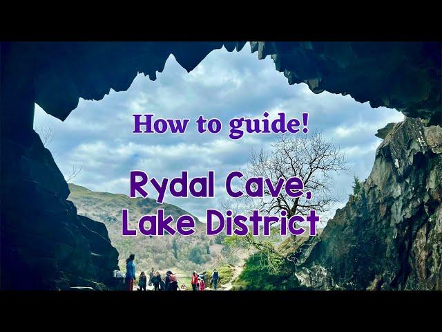 Things to do in Ambleside Lake District! Walking up to Rydal Cave, Stepping Stones #lakedistrict