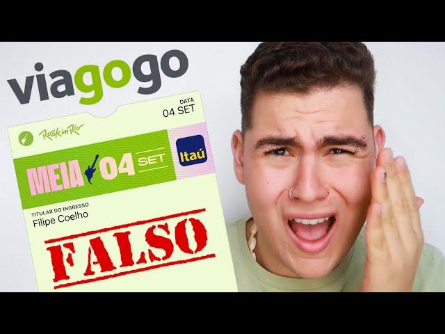 VIAGOGO É CONFIÁVEL *meu truque pra não cair em golpe