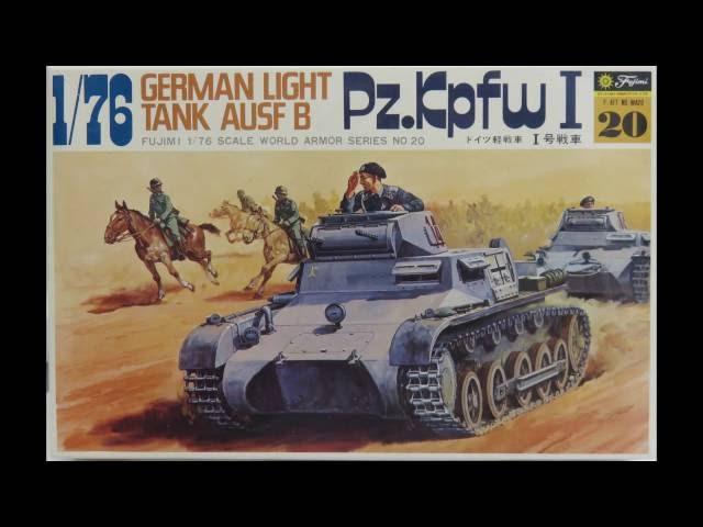 1/76 Fujimi Panzer I Pz.Kpfw I Kit# 20