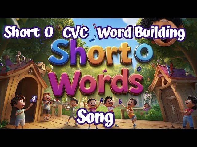 CVC Short Vowel O For Teaching Reading Consonant Vowel Consonant Kindergarten Phonics Song