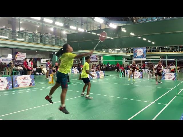 PalarongPambansa2024 | XD QF | Gutierrez/Zamora (R-9) VS Macalalag/Haber (R-11)