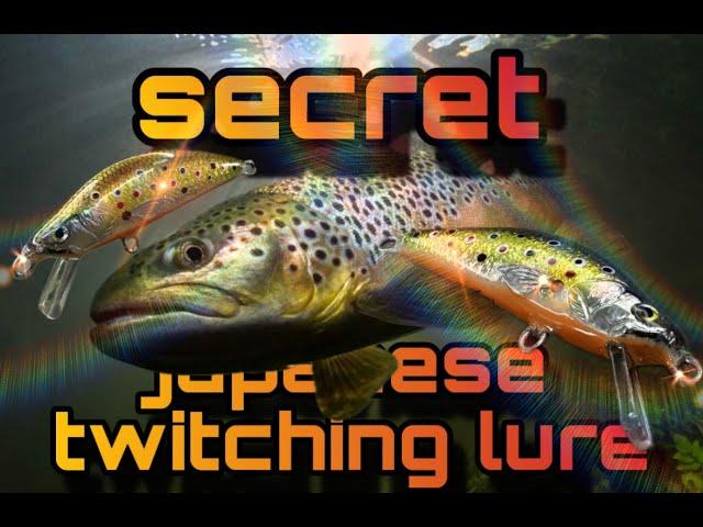 Secret making Japanese minnow fishing lure