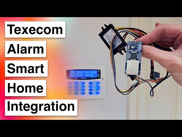 This works so well!  Texecom Burglar Alarm Smart Home Integration