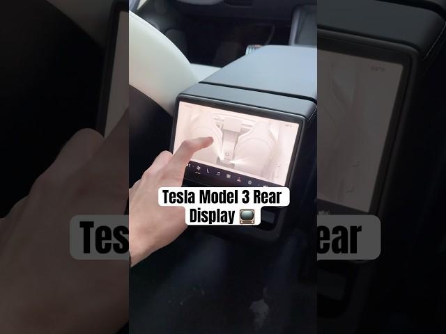 Why Tesla Makes the BEST Rear Display 