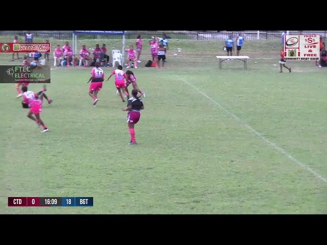 Game 1 - Women's - Palm Island Christmas Cup - Cherbourg Tiddas vs Birri Guthalin