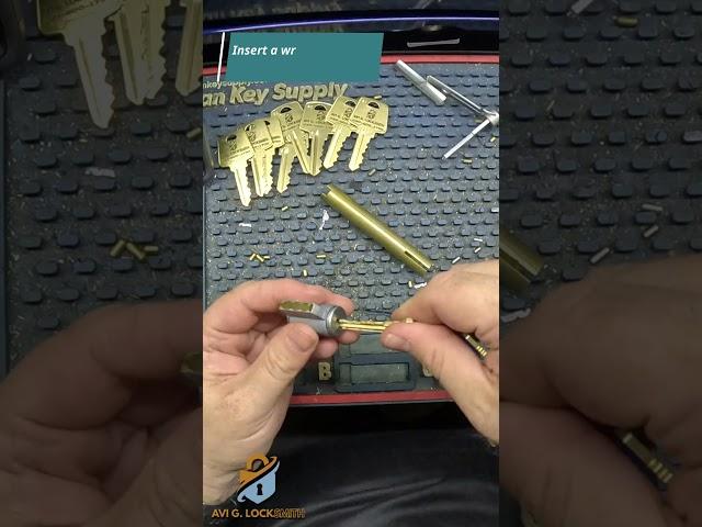 Rekey Your Schlage Deadbolt! (Full Tutorial on Our Channel). #locksmith #locksmithlife #rekey