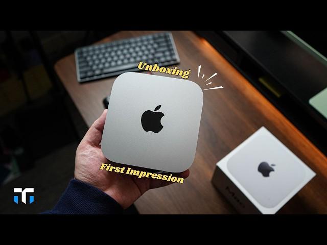 M4 Mac Mini (Base) Unboxing: First Look at Apple’s New Powerhouse!