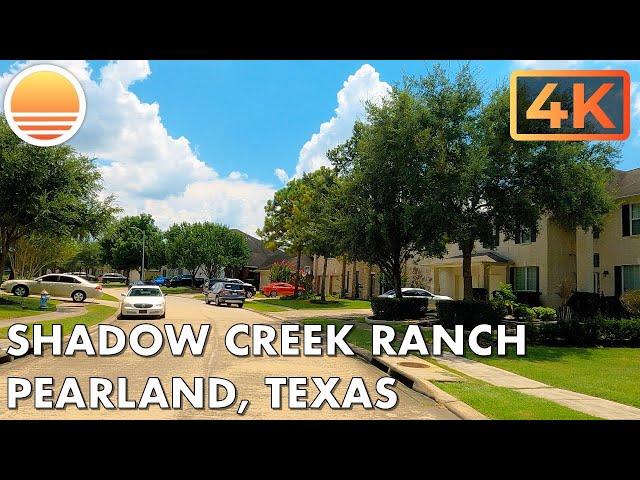 Shadow Creek Ranch, Pearland, Texas!  Drive with me.