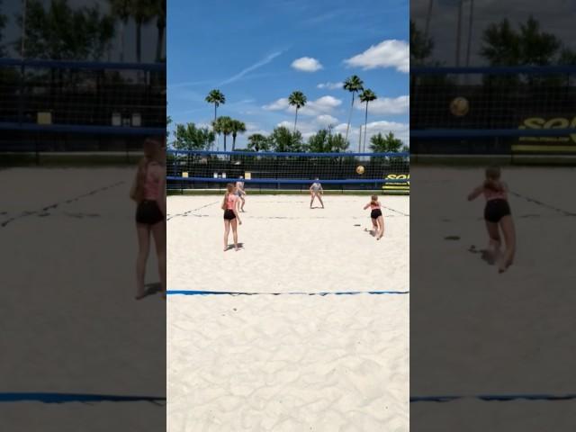 Beach Volleyball Secrets: Can you outsmart your opponent #smartplayer #beachvolleyball #winthegame