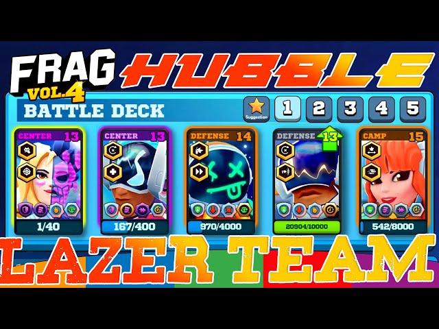 FRAG Pro Shooter - hUBBLE  X LAZER TeamGameplay Walkthrough(iOS,Android)