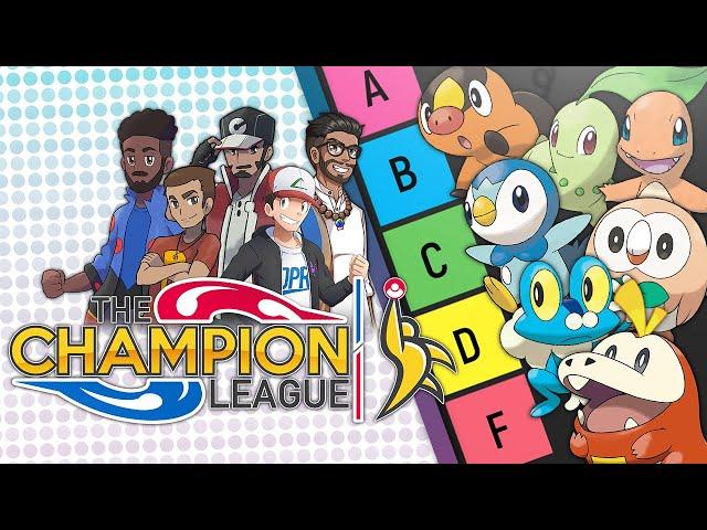 Starter Pokemon Tier List! | Pokémon Champion League Podcast #16