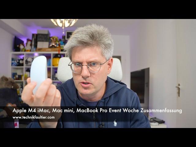 Apple M4 iMac, Mac mini, MacBook Pro Event Woche Zusammenfassung