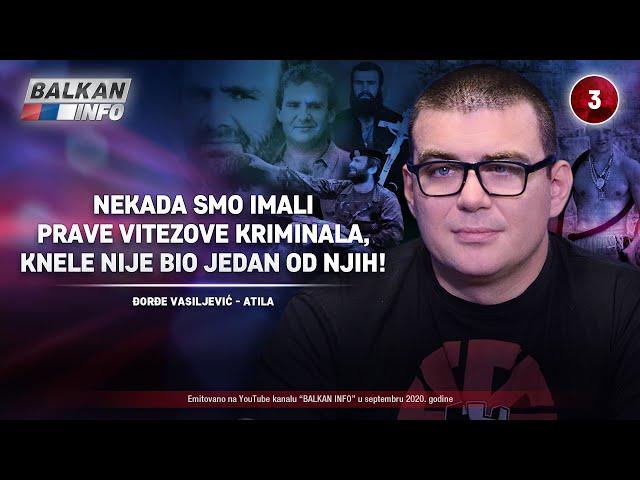 INTERVJU: Đorđe Vasiljević - Imali smo vitezove kriminala, Knele nije bio jedan od njih! (24.9.2020)