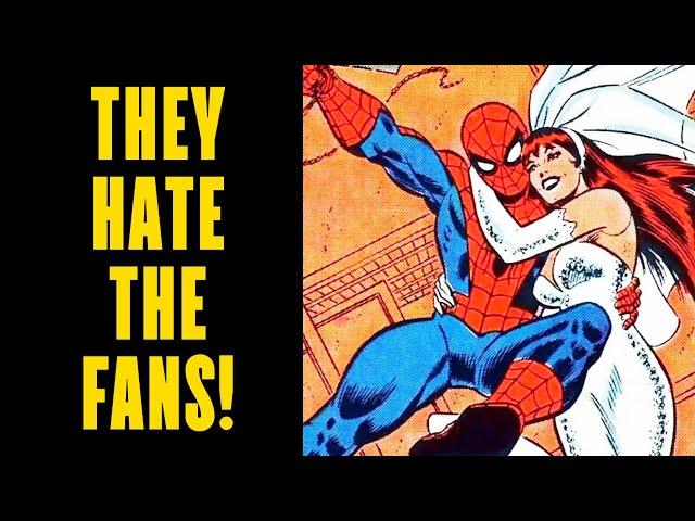 Tom Brevoort SHOCKING COMMENTS Confirm Marvel Comics HATES Amazing Spider-Man Fans