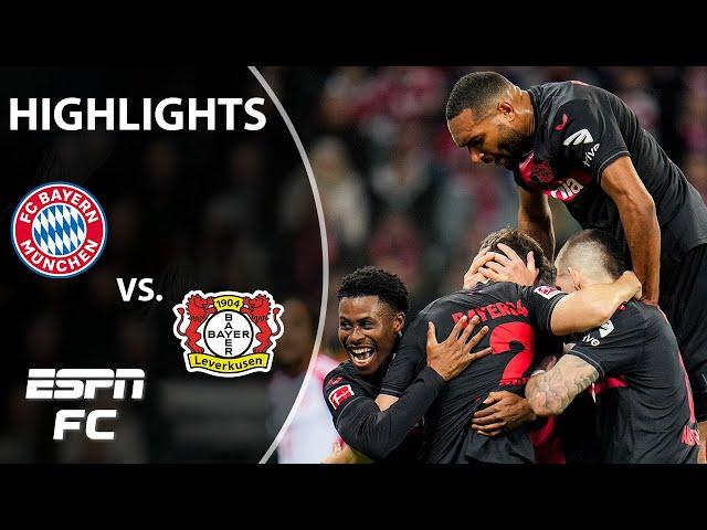  TITLE SHOWDOWN SHUT OUT!  Bayer Leverkusen vs. Bayern Munich | Bundesliga Highlights | ESPN FC