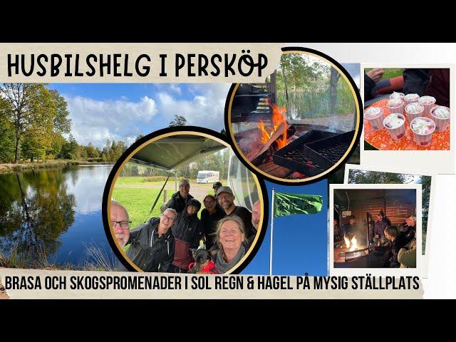 Husbilshelg med höstmys