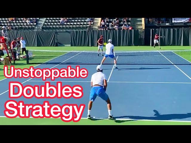 Make Your Opponents FURIOUS With This Doubles Strategy (Tennis Aiming Explained)