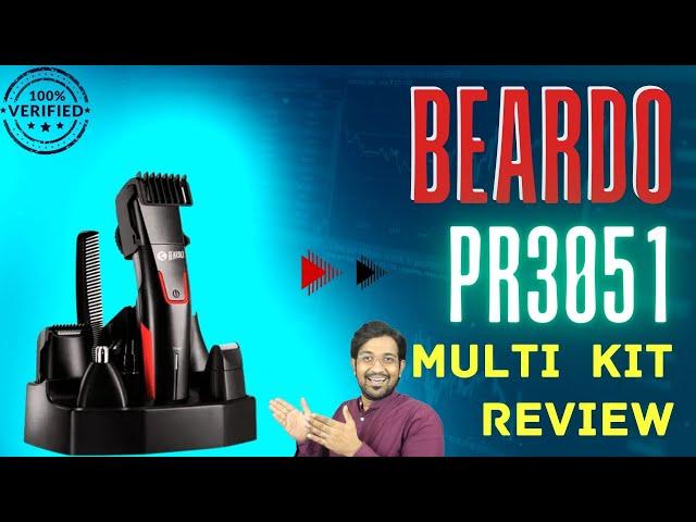 Beardo PR3051 Beast Budget beardo trimmer unboxing and review 2022