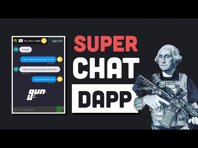 I built a decentralized chat dapp // GUN web3 Tutorial