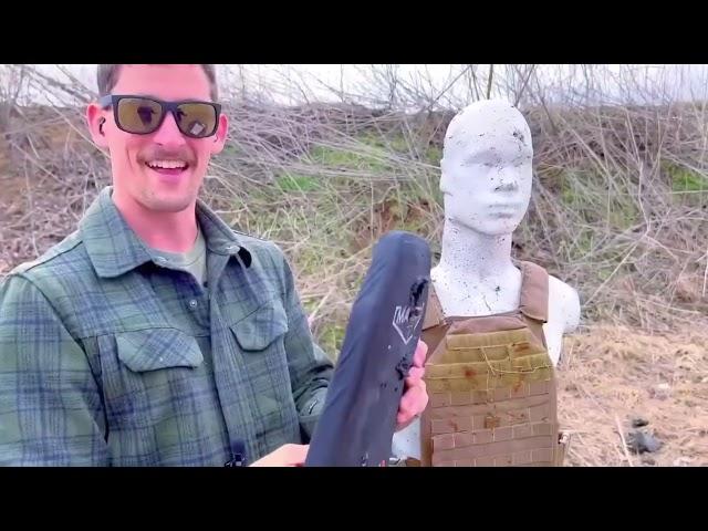 Maverick Tactical Level 4 MAX Body Armor Plate Test