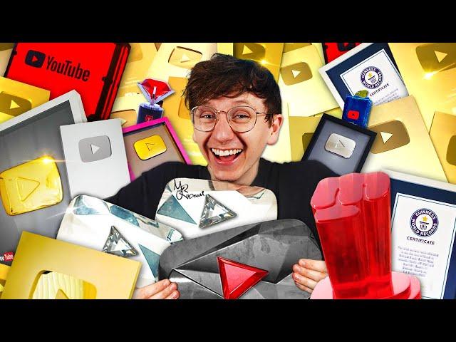 My $1,000,000 Youtube Award Collection