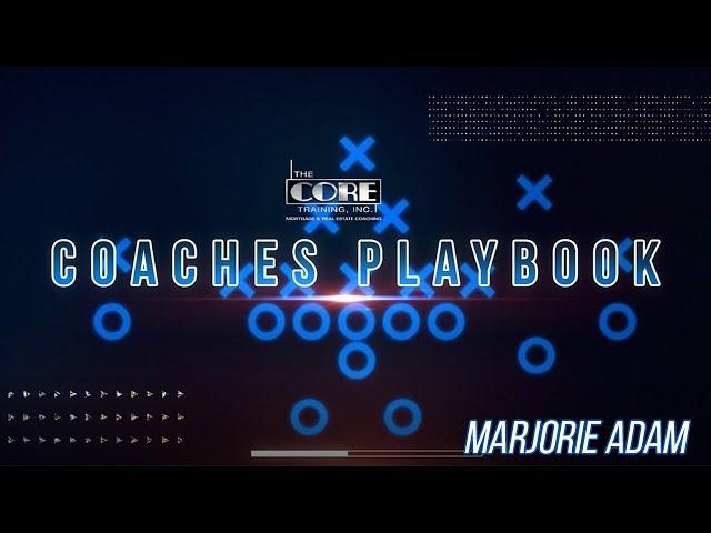 Coach Real Estate Agent Playbook | Majorie Adam