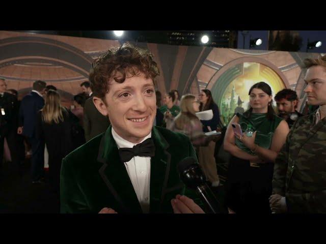 Ethan Slater Interview at Wicked Los Angeles Premiere
