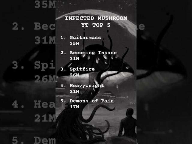 INFECTED MUSHROOM YT TOP 5 #rock #electronicrock #psychedelictrance #electrohouse  #rave