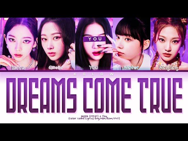 [Karaoke] aespa (에스파) "DREAMS COME TRUE" (Color Coded Eng/Han/Rom/가사) (5 Members)