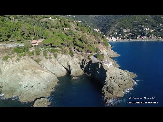 In volo dal Salto della Lepre (Bonassola)