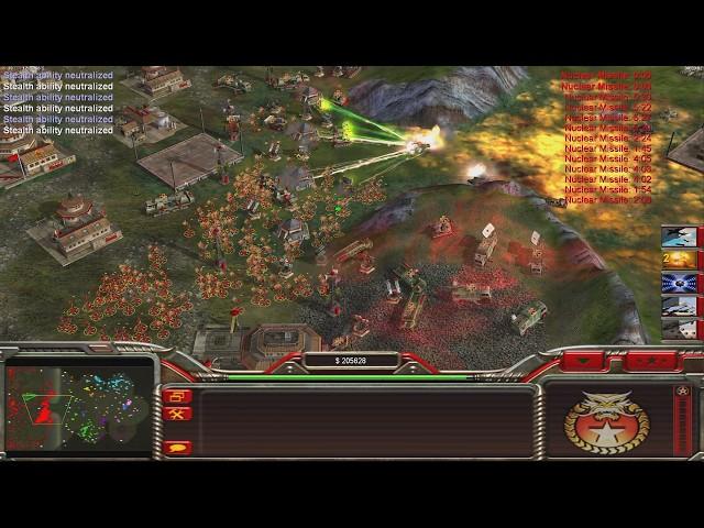 CHINA Infantry - Command & Conquer Generals Zero Hour - 1 vs 7 HARD Gameplay